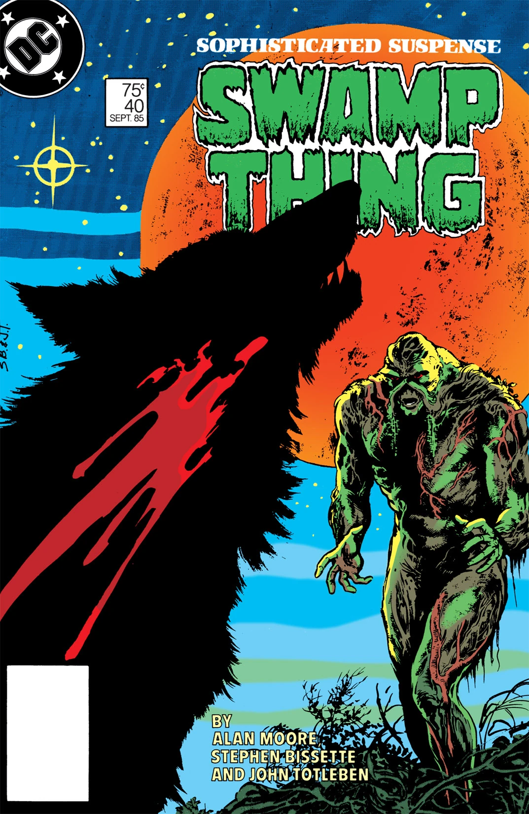 Swamp Thing #40 (DC, 1985 — Cover A) cover